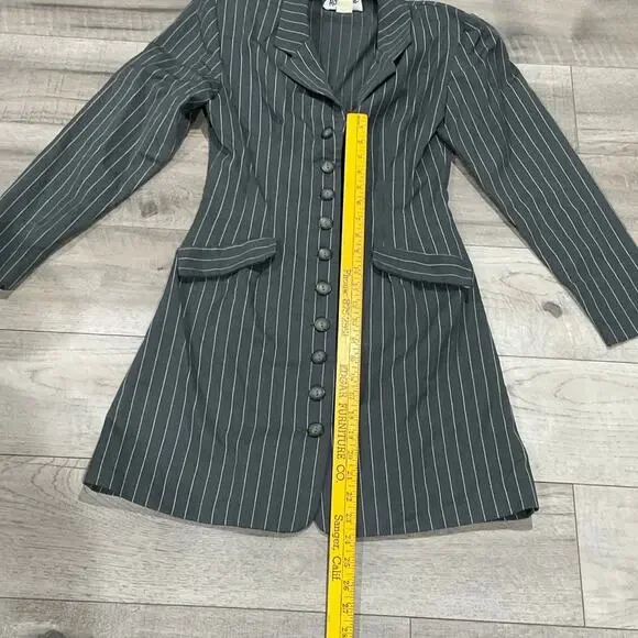 Alyn Paige pinstripe blazer dress size 5/6 - Picture 8 of 12
